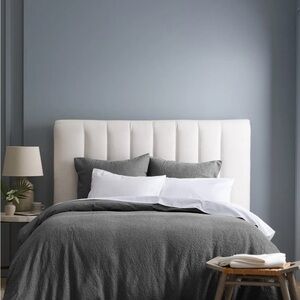 Quince navy duvet cover